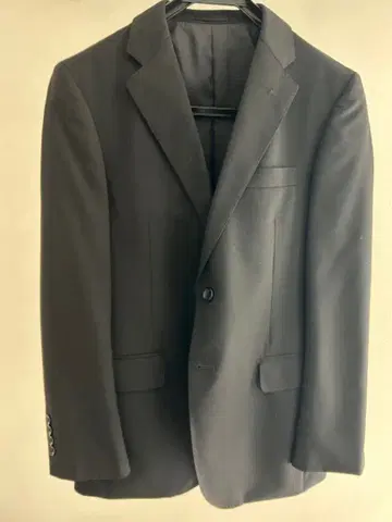 TEIJIN MEN'S SHOP 블랙 비즈니스 정장