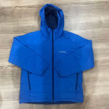 mont-bell M 사이즈 다운 코트 파랑 네이비