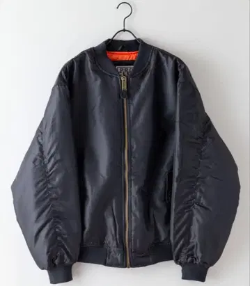 [ MA-1 ] PRO CLUB 플라이트 자켓 골드 지퍼 나일론 원단