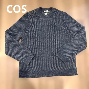 COS 남성용 네이비 크루넥 니트 L 네이비