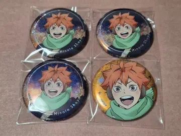 히나타 쇼요 코스모 월드 콜라보 캔뱃지 4개 세트