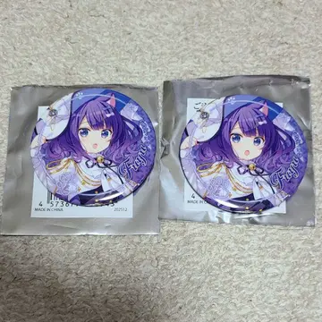 주문토끼 후유 캔뱃지 2개 세트