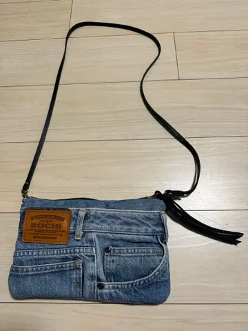 미사용 데님 숄더