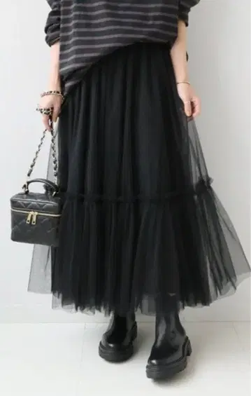 새상품급 JOURNAL STANDARD relume 워셔블 샤샤 스커트