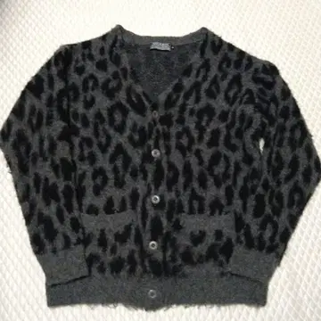 HYSTERIC 레오파드 무늬 가디건 M 사이즈