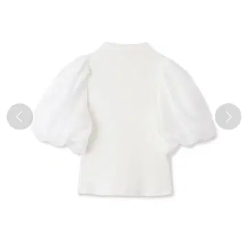 SNIDEL 볼륨 슬리브 컷 풀오버