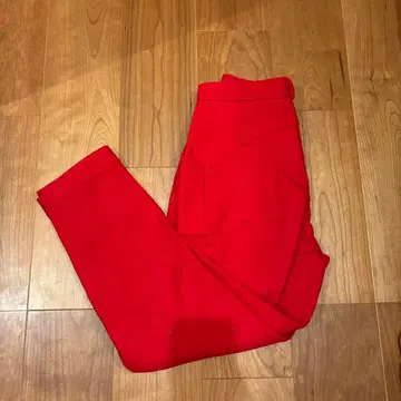 구제 의류 울 테이퍼드 팬츠