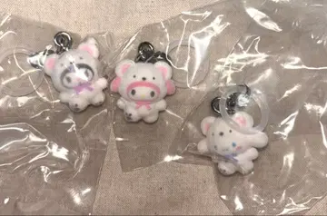 산리오 캐릭터즈 메지루시 액세서리 복슬복슬 스노우 마이멜로디