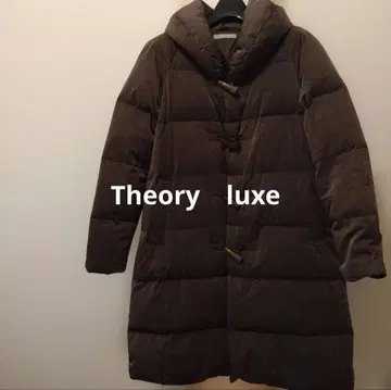theory luxe 더플 다운 코트