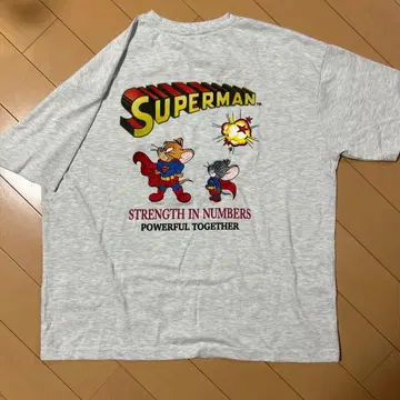 워너 100주년 톰과 제리 x 슈퍼맨 티셔츠