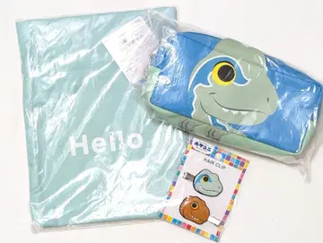 쥬라기 월드 블루 3종 세트 (복조리, 앞머리 클립, 펜 케이스)