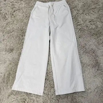 안다르 속기모 와이드 팬츠 S