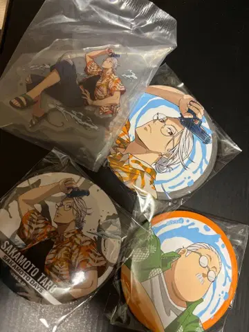 사카모토 데이즈 사카모토 타로 아크릴 스탠드 캔뱃지