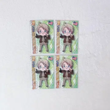 헤타리아 미국 트레이딩 카드 트레카 4장 1