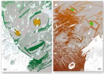 나의 히어로 아카데미아 히로아카 원화전 A2 아트 포스터 2장 세트