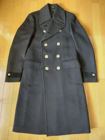 사이즈 2 프리티 그린 PrettyGreen 더블 브레스트 롱 코트