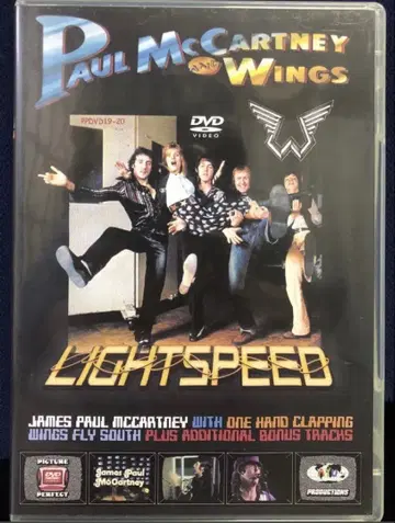 PAUL McCARTNEY & WINGS LIGHTSPEED 2DVD