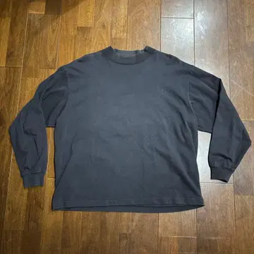 H BEAUTY&YOUTH 모크넥 오버 사이즈 롱 T