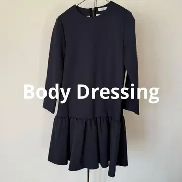 새상품급 Body Dressing 성숙/러블리 프릴 원피스 2