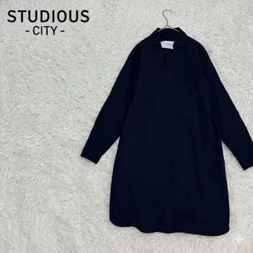 스튜디어스 시티 스키퍼 셔츠 원피스 코튼 포켓