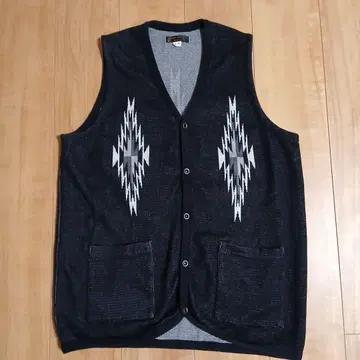 웨스트 라이드 네이티브 무늬 니트 베스트 42인치