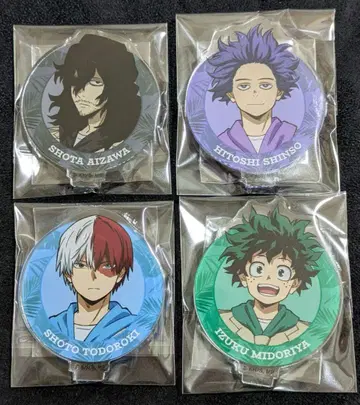 히로아카 토부 동물공원 미니 아크릴 스탠드 4개 세트