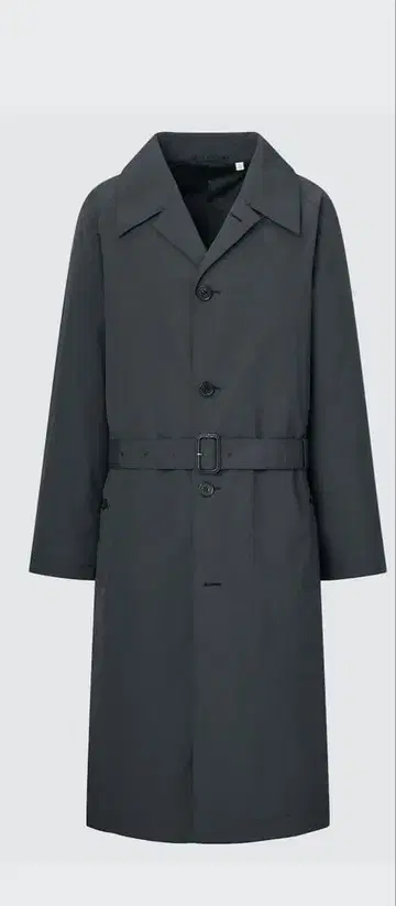 UNIQLO U/ 완판 나일론 트렌치코트/L/다크 그레이/447333