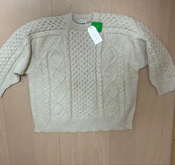 SELECTMOCA by son 빈티지 스타일 케이블 니트