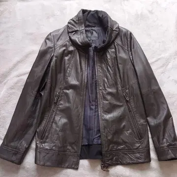 칼리테 아바 하우스 가을/겨울 양가죽 라무 가죽 라이더 자켓 블루종