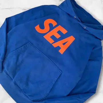 WIND AND SEA 로고 후디