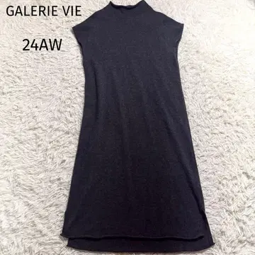 [ 24AW ] 갤러리 바이 라무즈 울 빌드넥 원피스 맥시 길이