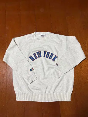 coen MLB 별주 원포인트 크루넥 니트