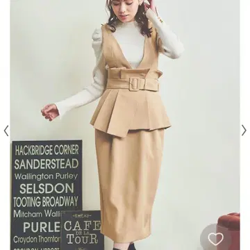 Noela 페플럼 점프스커트