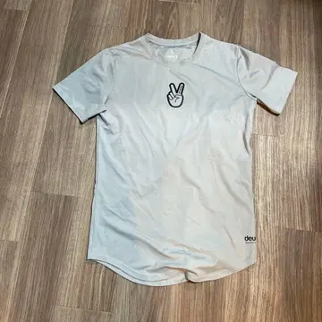 deuce 피스 사인 셔츠 L