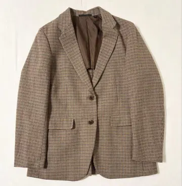 유니클로 체크 자켓 테일러드 L 사이즈