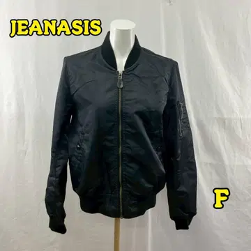 정047P JEANASIS 블루종 점퍼 아우터