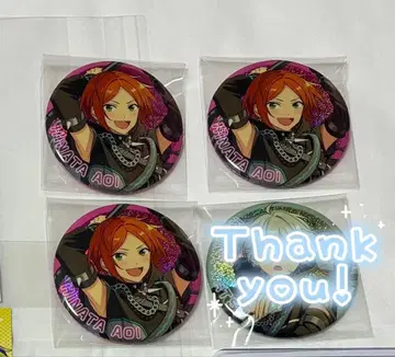 앙스타 아오이 히나타 반짝반짝 캔뱃지 아키하바라 팝업 캔바 캔뱃지