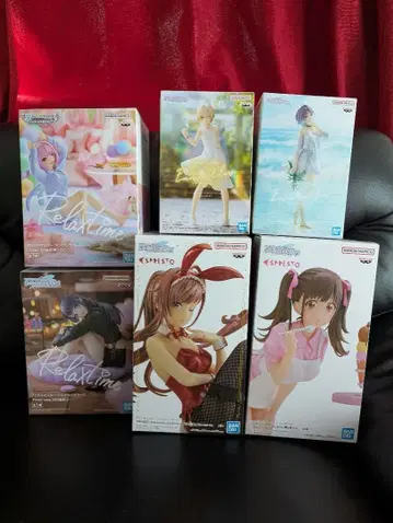 아이돌 마스터 피규어 6체 세트