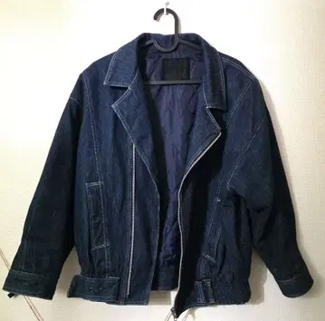 [ 새상품급/안감 퀼팅 ] 데님 블루종 자켓 M