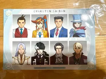 역전재판 456 오도로키 셀렉션 오도로키의 히든카드 세트 관계자 증명사진