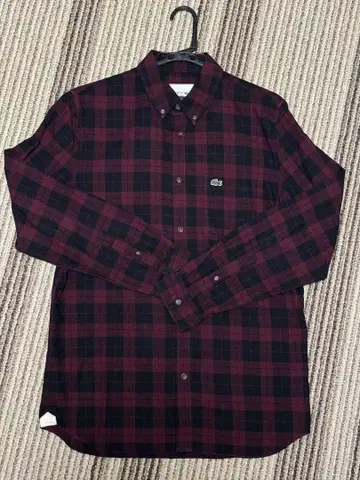 LACOSTE 체크 셔츠
