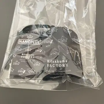 리락쿠마 NANOPLUS 미사용 새상품 에코백 블랙