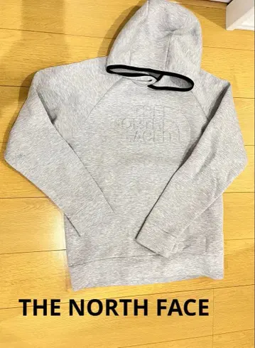 THE NORTH FACE 그레이 후드 부착 후드티