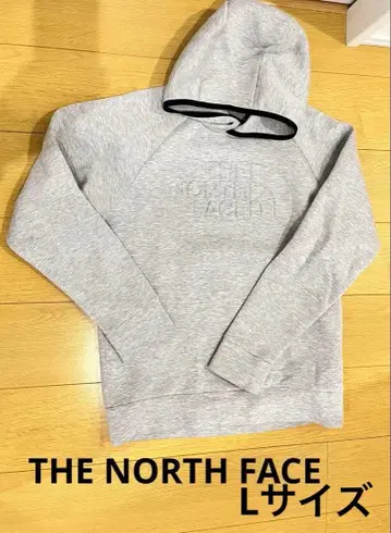 THE NORTH FACE 그레이 후드 부착 후드티