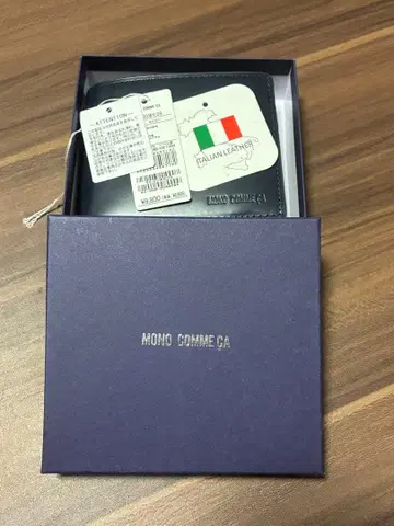 MONO COMME CA 접이식 지갑 네이비 코무사