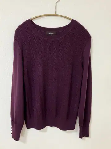 [ 새상품급 ] 리플렉트 퍼플 스웨터