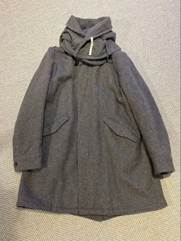 417 by EDIFICE 그레이 더플 코트