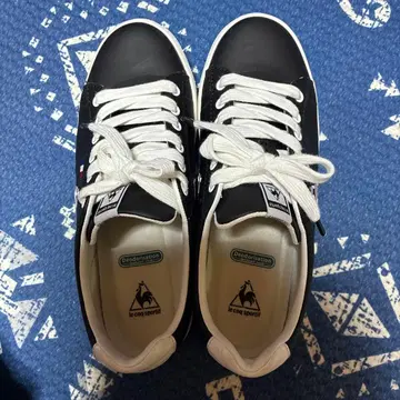 르꼬끄 스포르티브 블랙 스니커즈