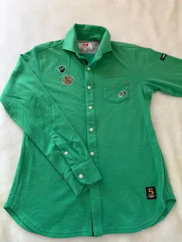MASTERS BUNNY EDITION 그린 컬러 셔츠 사이즈 4