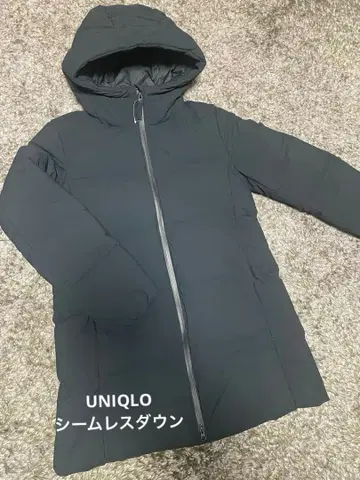 유니클로 UNIQLO 심리스 다운 숏코트 새상품급